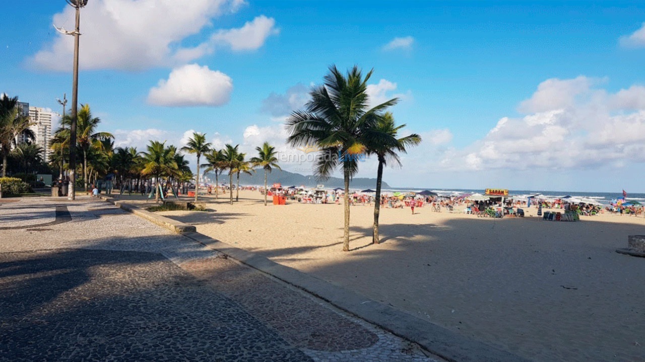Apartamento para aluguel de temporada em Praia Grande (Vila Tupi)