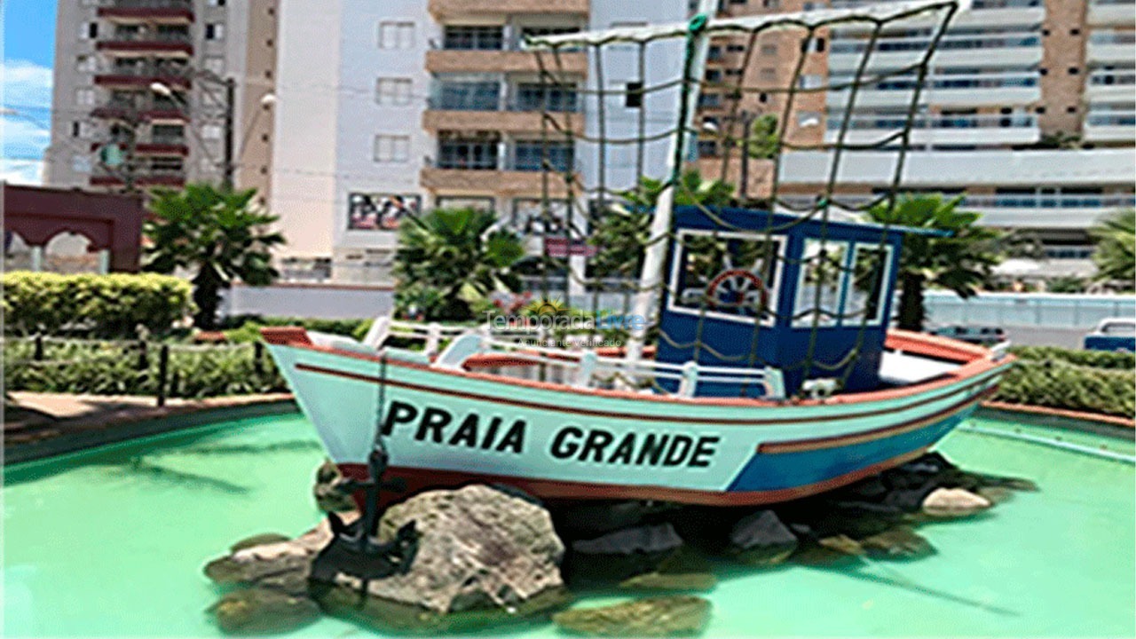 Apartamento para aluguel de temporada em Praia Grande (Vila Tupi)