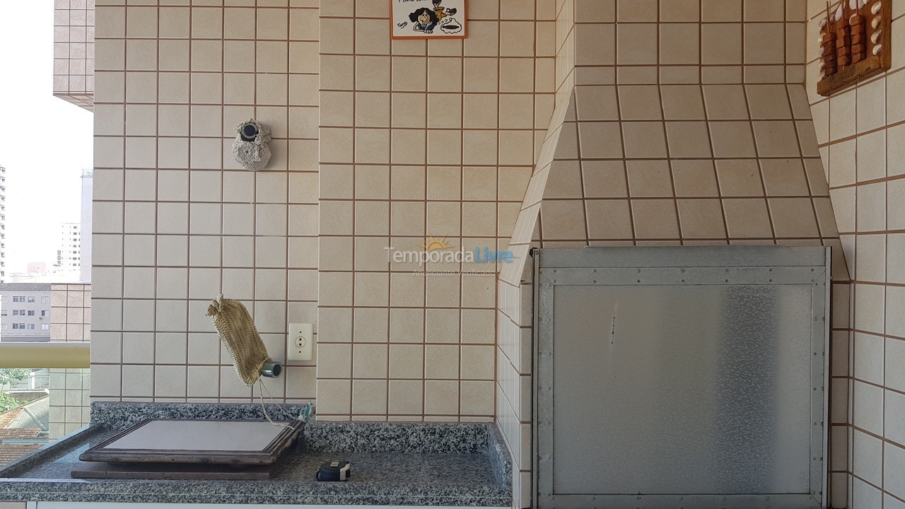 Apartamento para aluguel de temporada em Praia Grande (Vila Tupi)