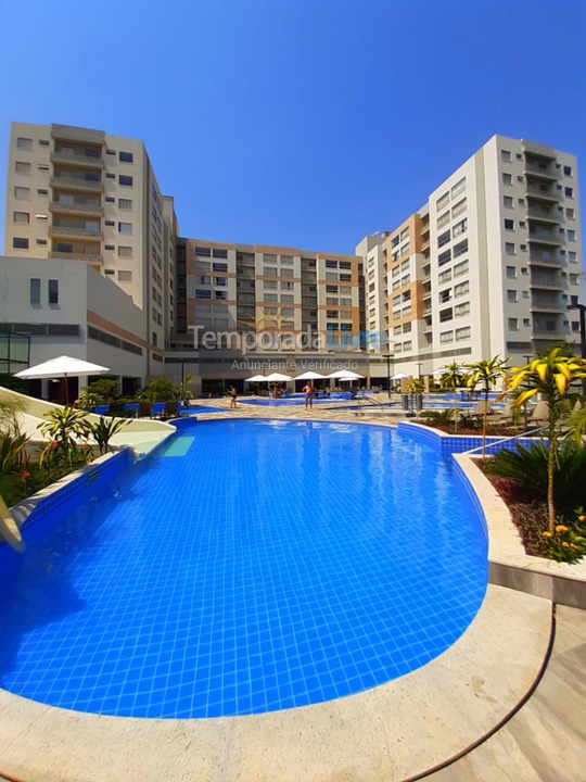 Apartamento para aluguel de temporada em Rio Quente (Esplanada do Rio Quente)