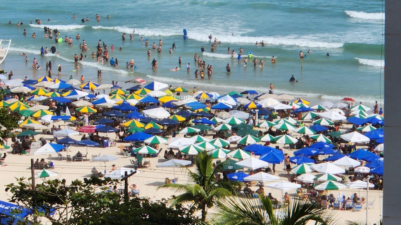 Apartamento para alquiler de vacaciones em Guarujá (Pitangueiras)