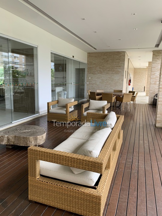 Apartamento para aluguel de temporada em Bertioga (Riviera de São Lourenço)