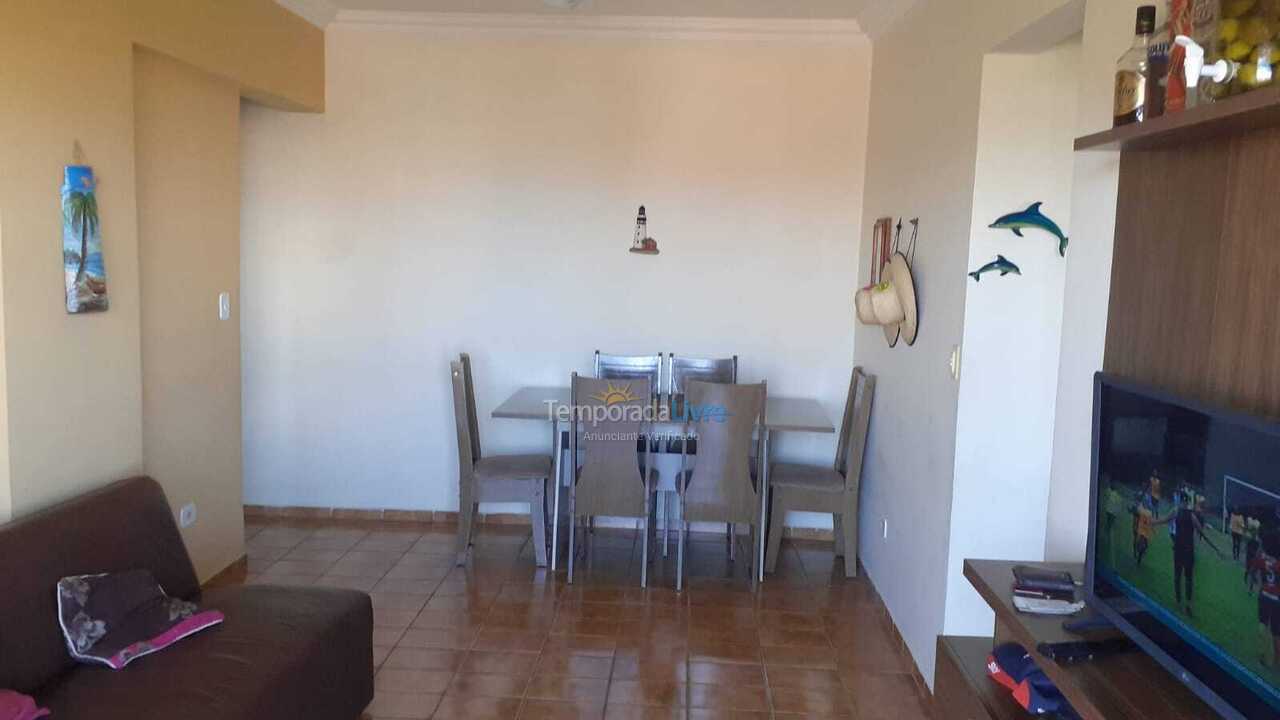 Apartment for vacation rental in Mongaguá (Vera Cruz)