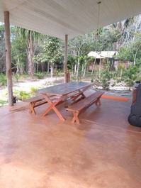 Sala de jantar compartilhada