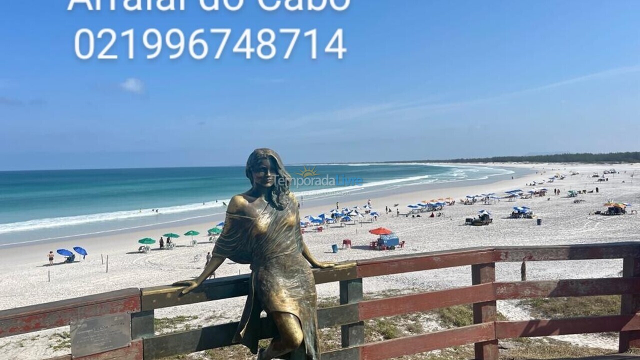 Apartamento para alquiler de vacaciones em Arraial do Cabo (Praia Grande)