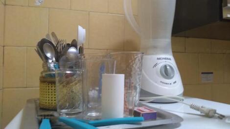 Liquidificador e utensílios