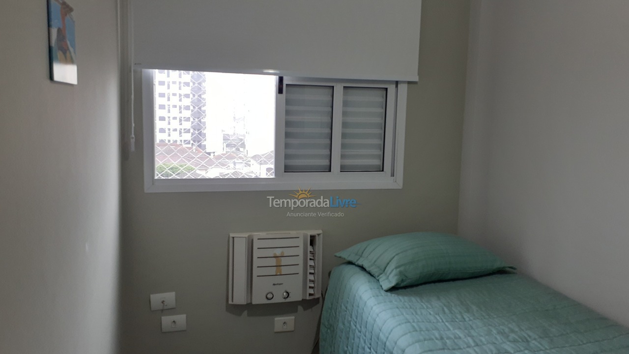 Apartamento para aluguel de temporada em Santos (Gonzaga)