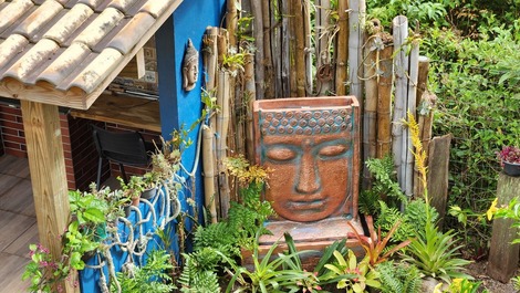 BEACH HOUSE WITH FULLY PRIVATE SWIMMING POOL IN THE MIDDLE OF ROSA'S NATURE