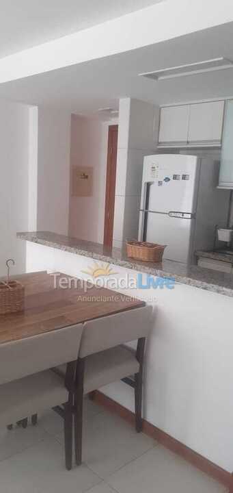 Apartamento para aluguel de temporada em Camaçari (Praia de Guarajuba)