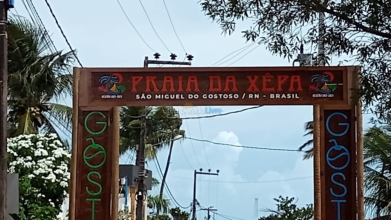 Casa para aluguel de temporada em Touros (Monte Alegre)