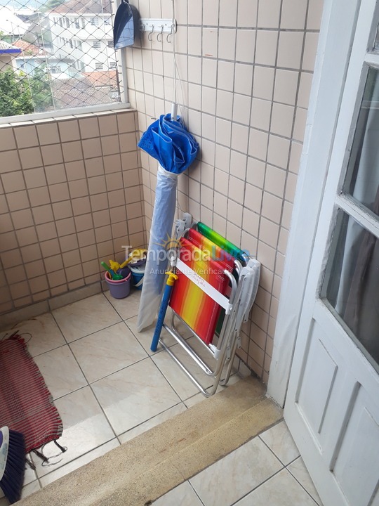 Apartment for vacation rental in Santos (Ponta da Praia)