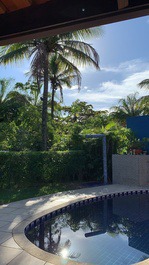 CONFORTÁVEL CASA TERREA - PRAIA GUARATUBA SP - 50 MTS DA PRAIA - WIFI