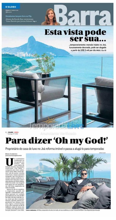 Casa para aluguel de temporada em Rio de Janeiro (Barra da Tijuca)