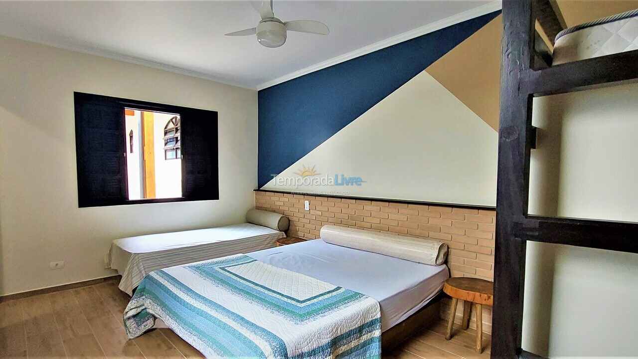 House for vacation rental in Ubatuba (Praia da Fortaleza)