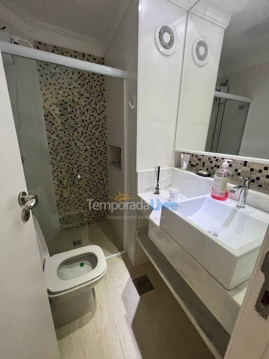 Apartamento para aluguel de temporada em Bertioga (Riviera de São Lourenço)