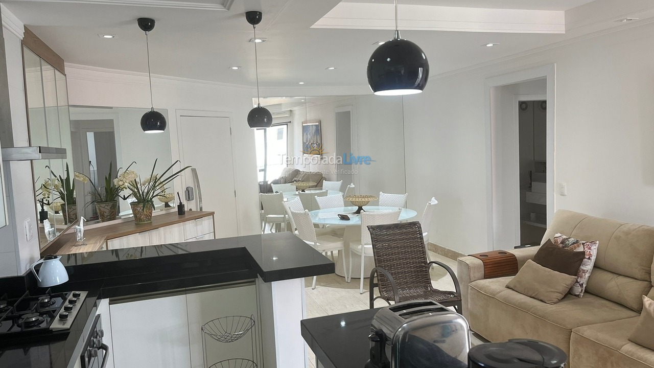 Apartamento para aluguel de temporada em Bertioga (Riviera de São Lourenço)