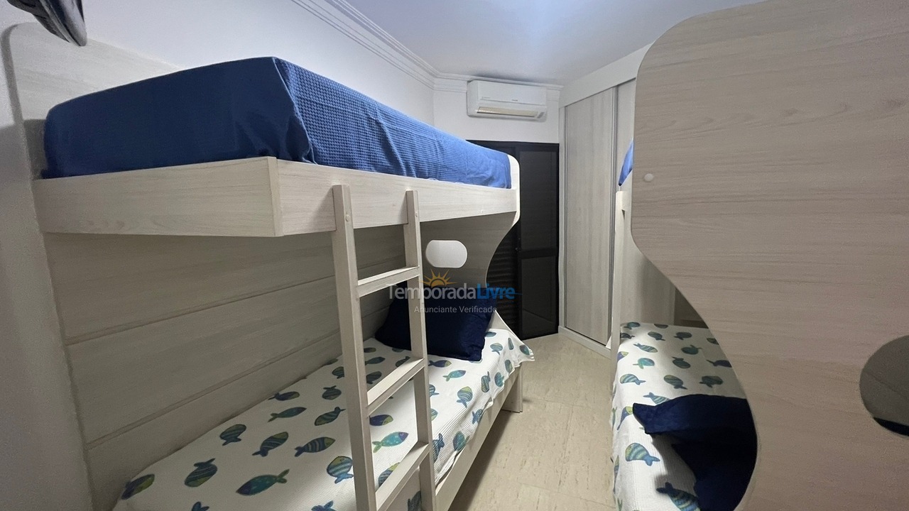 Apartamento para aluguel de temporada em Bertioga (Riviera de São Lourenço)