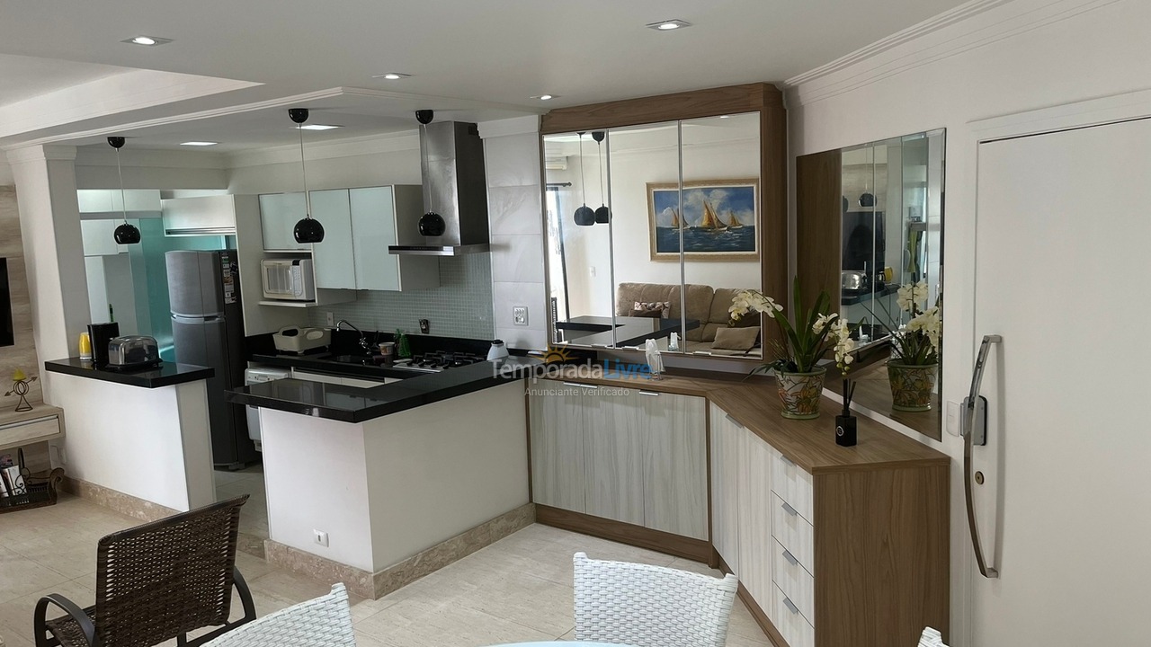 Apartamento para aluguel de temporada em Bertioga (Riviera de São Lourenço)