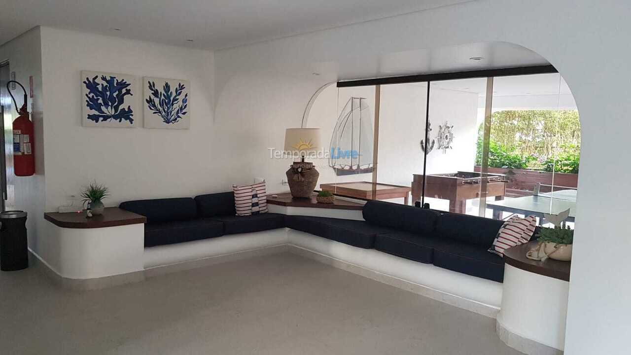 Apartamento para aluguel de temporada em Bertioga (Riviera de São Lourenço)