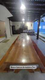 Área de lazer - mesa 5m