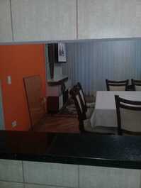 Divisa da cozinha e copa/sala