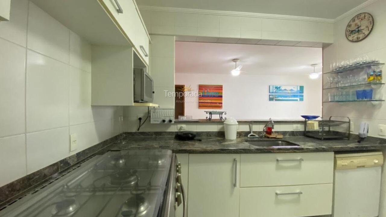 Apartamento para aluguel de temporada em Bertioga (Riviera de São Lourenço)