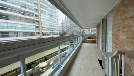 RIVIERA: Apto 3Dorms (1Suite), Ar, 8Hósp, Varanda Gourmet Churrasq, M8