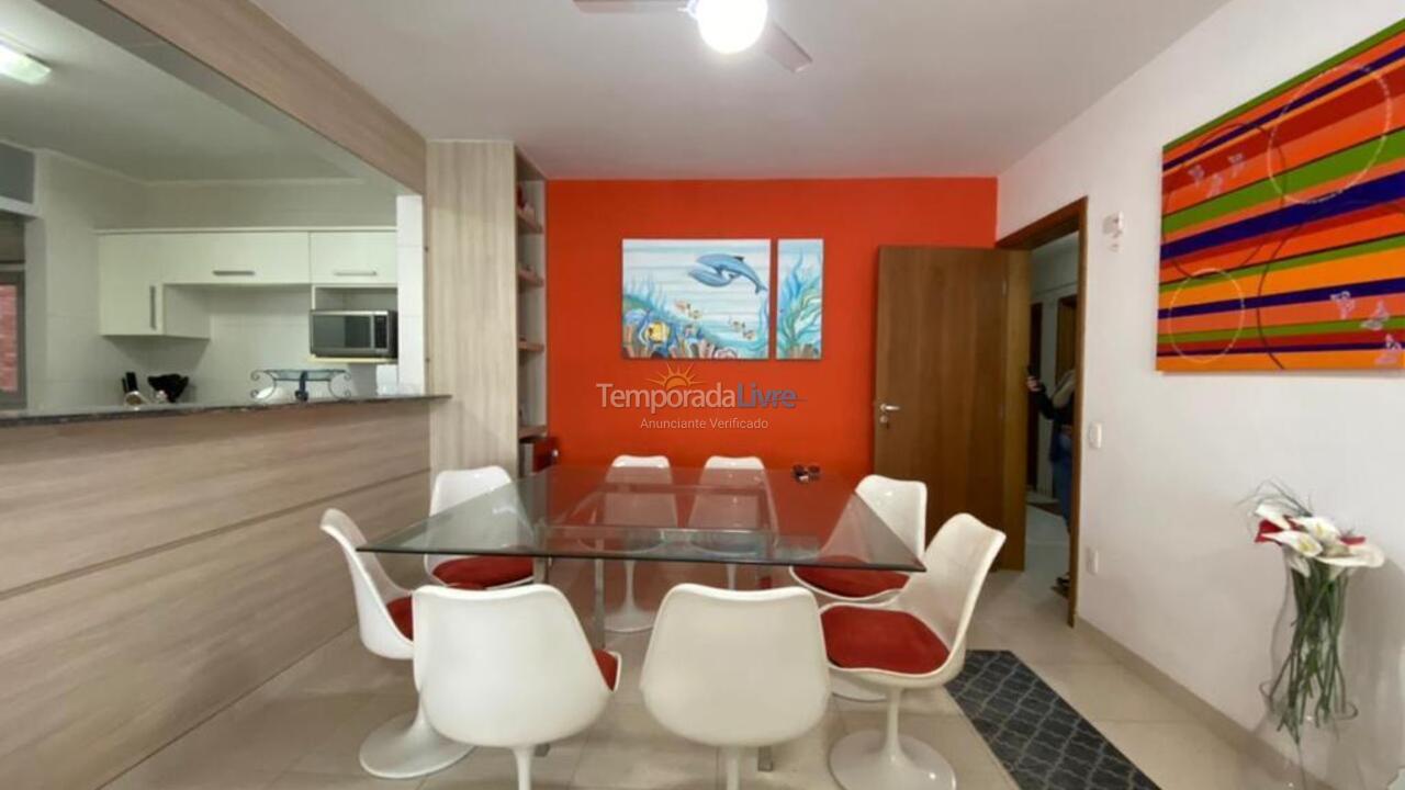 Apartamento para aluguel de temporada em Bertioga (Riviera de São Lourenço)