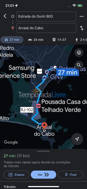 Casa para alquiler de vacaciones em Cabo Frio (Peró)