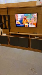 Sala de estar (com tv e sound bar)