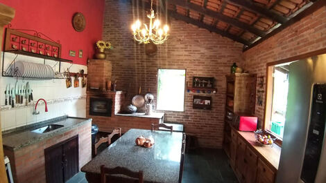 Um paraíso no interior de São Paulo.