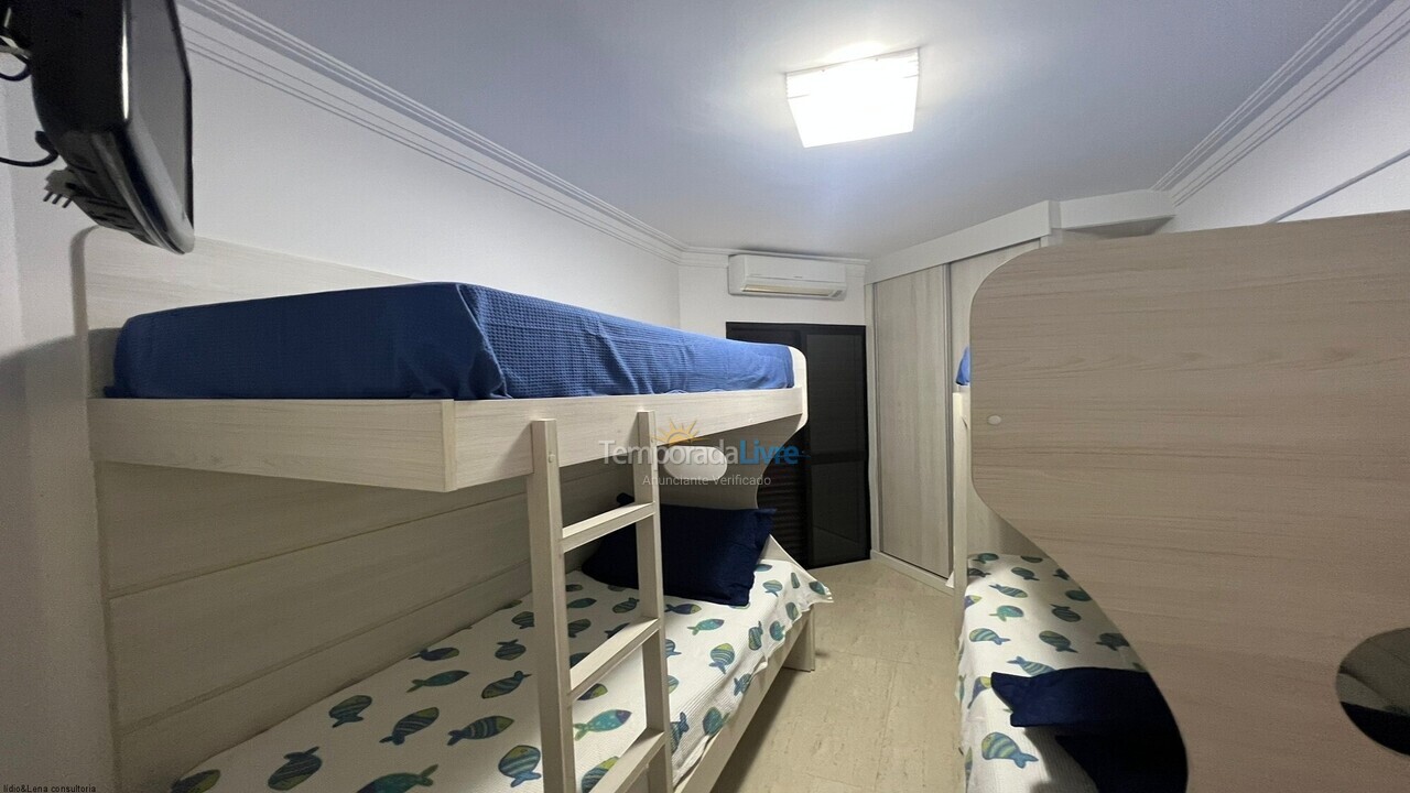 Apartment for vacation rental in Bertioga (Riviera)