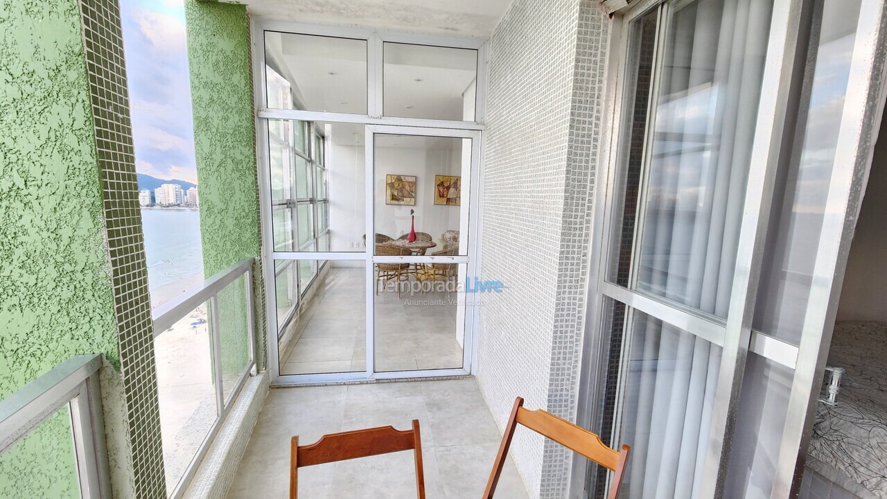 Apartment for vacation rental in Guarujá (Pitangueiras)
