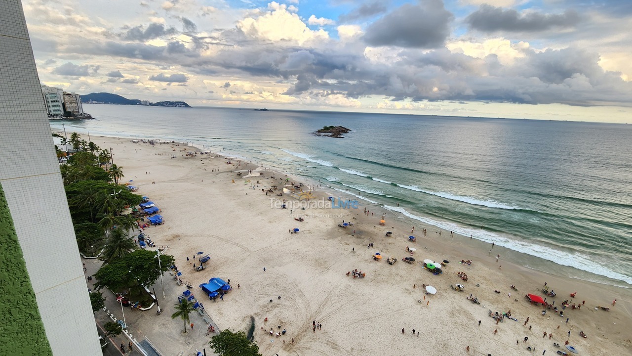 Apartment for vacation rental in Guarujá (Pitangueiras)