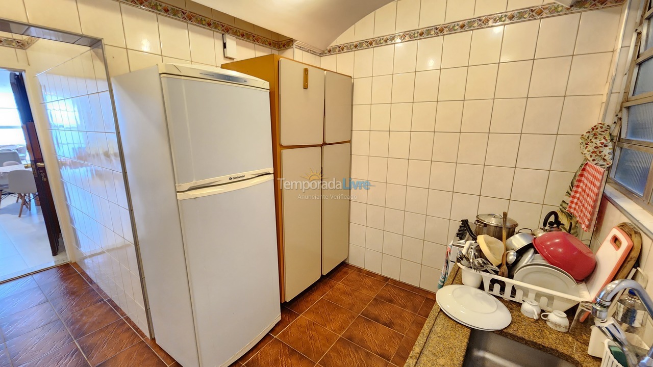 Apartment for vacation rental in Guarujá (Pitangueiras)