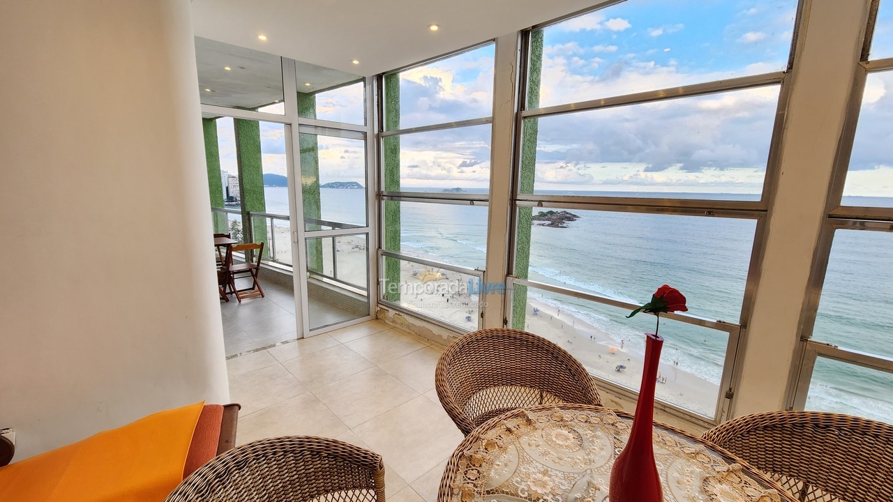 Apartment for vacation rental in Guarujá (Pitangueiras)