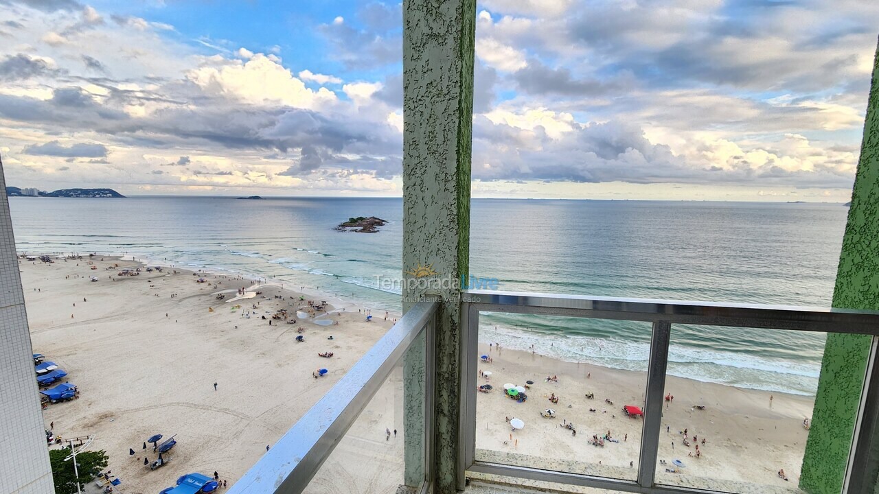 Apartment for vacation rental in Guarujá (Pitangueiras)