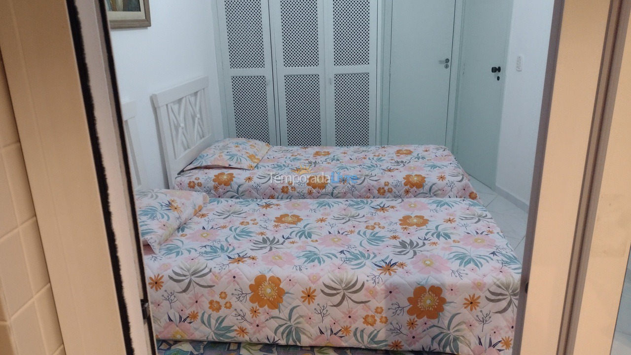 Apartamento para aluguel de temporada em Bertioga (Riviera de São Lourenço)