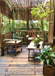 Bangalô próximo ao mar