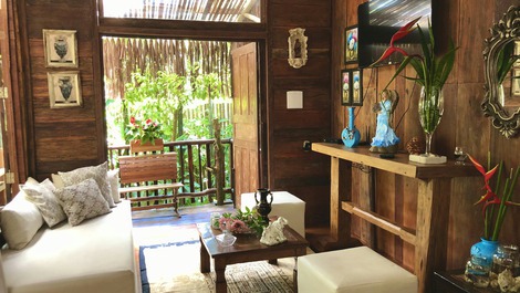 Bangalô próximo ao mar