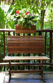 Bangalô próximo ao mar