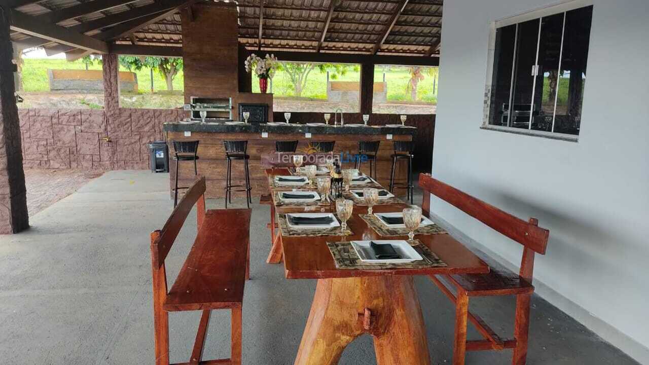 Chácara / sítio para aluguel de temporada em Caldas Novas (Zona Rural Caldas Novas)