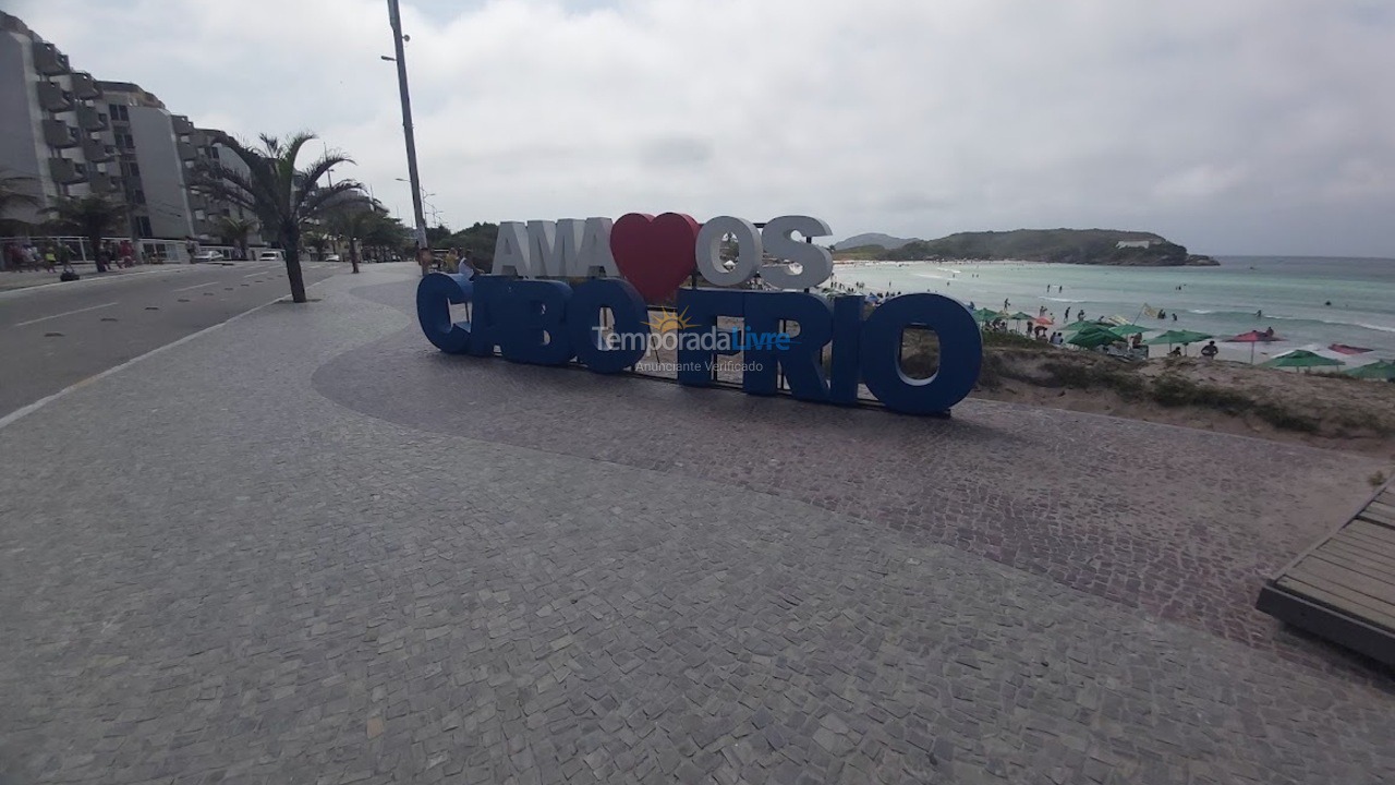 Apartamento para aluguel de temporada em Cabo Frio (Praia do Forte)