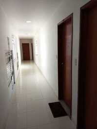 Corredor dos apartamentos