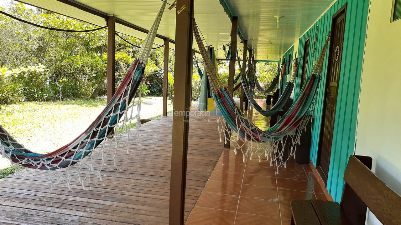 Apartamento para aluguel de temporada em Guaraqueçaba (Ilha de Superagui)