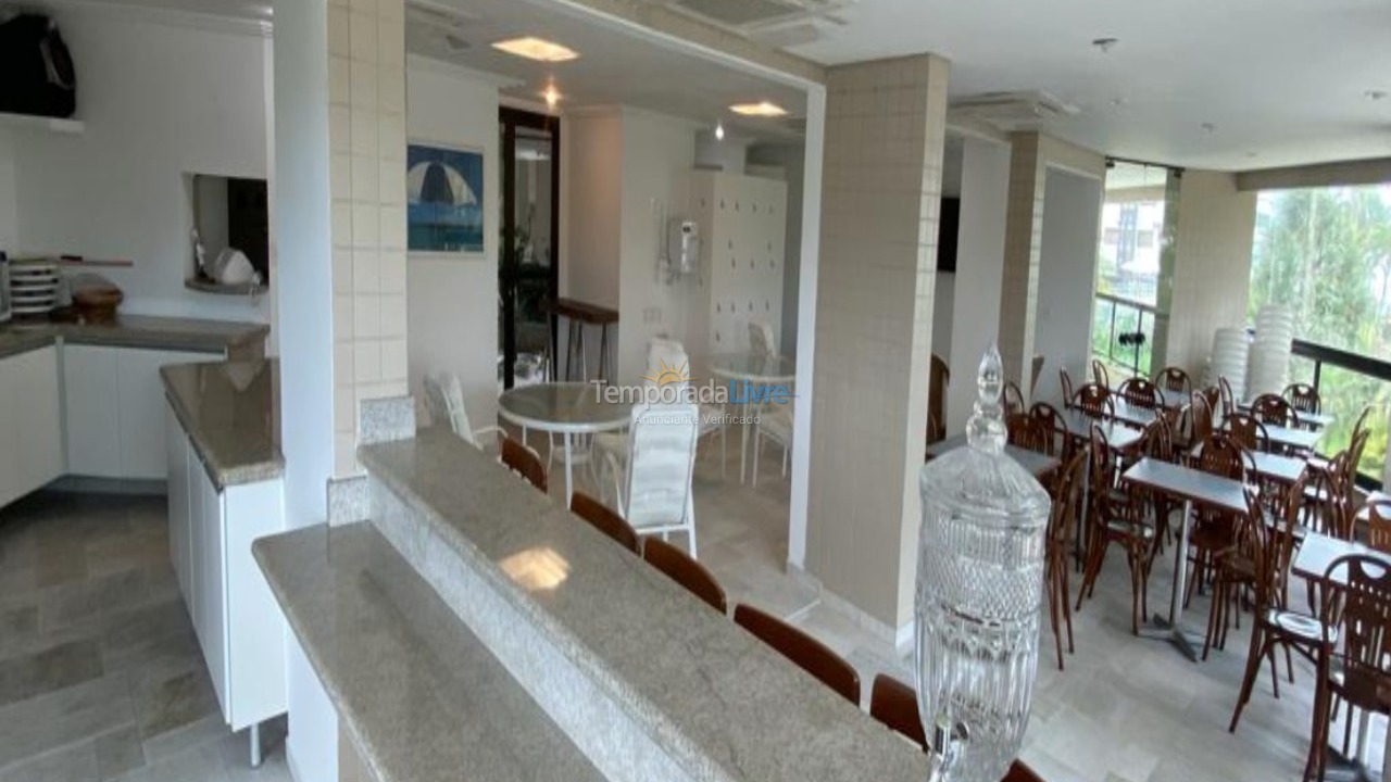 Apartamento para alquiler de vacaciones em Bertioga (Riviera de São Lourenço)