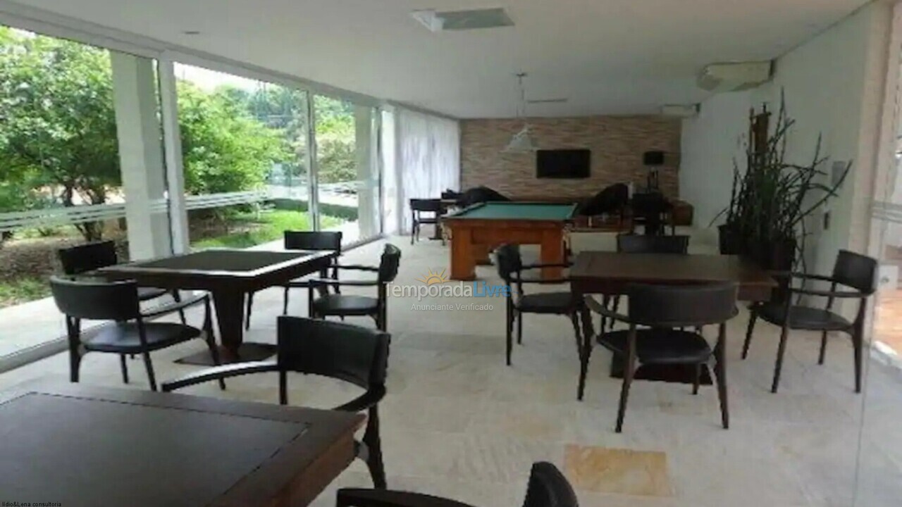 Apartment for vacation rental in Bertioga (Riviera de São Lourenço)
