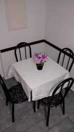 Mesa granito com 4 cadeiras