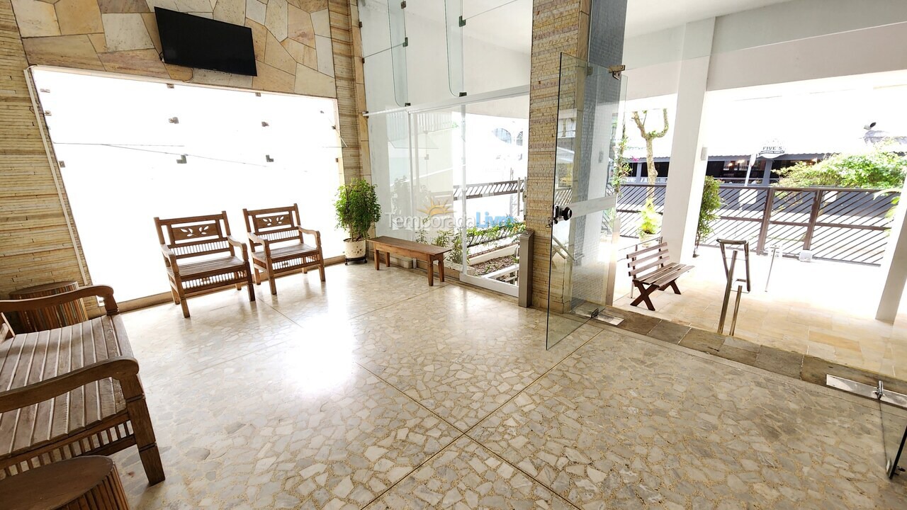 Apartamento para aluguel de temporada em Guarujá (Pitangueiras)