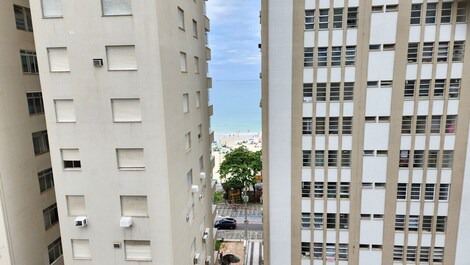 CALÇADÃO 2 QUARTOS, VISTA MAR REGIÃO CENTRAL ATRÁS DO PÃO DE AÇÚCAR